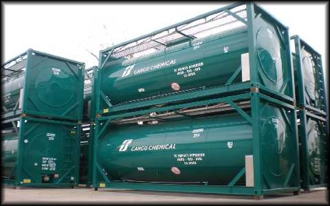 ISO TANK CONTAINERS 20’ FRAME TYPE - T11 FOR COMBINED TRANSPORT